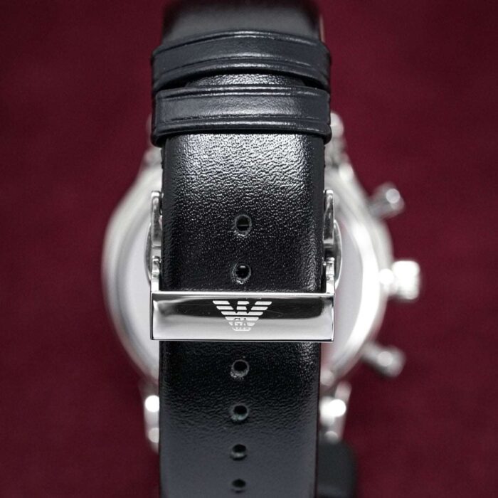 Emporio Armani Men's AR0385 Chronograph Watch Black Watch - Image 4
